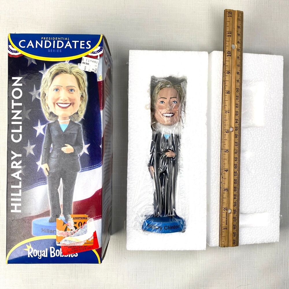 *NEW* Royal Bobbles HILLARY CLINTON Bobblehead! Presidential Candidates 2016